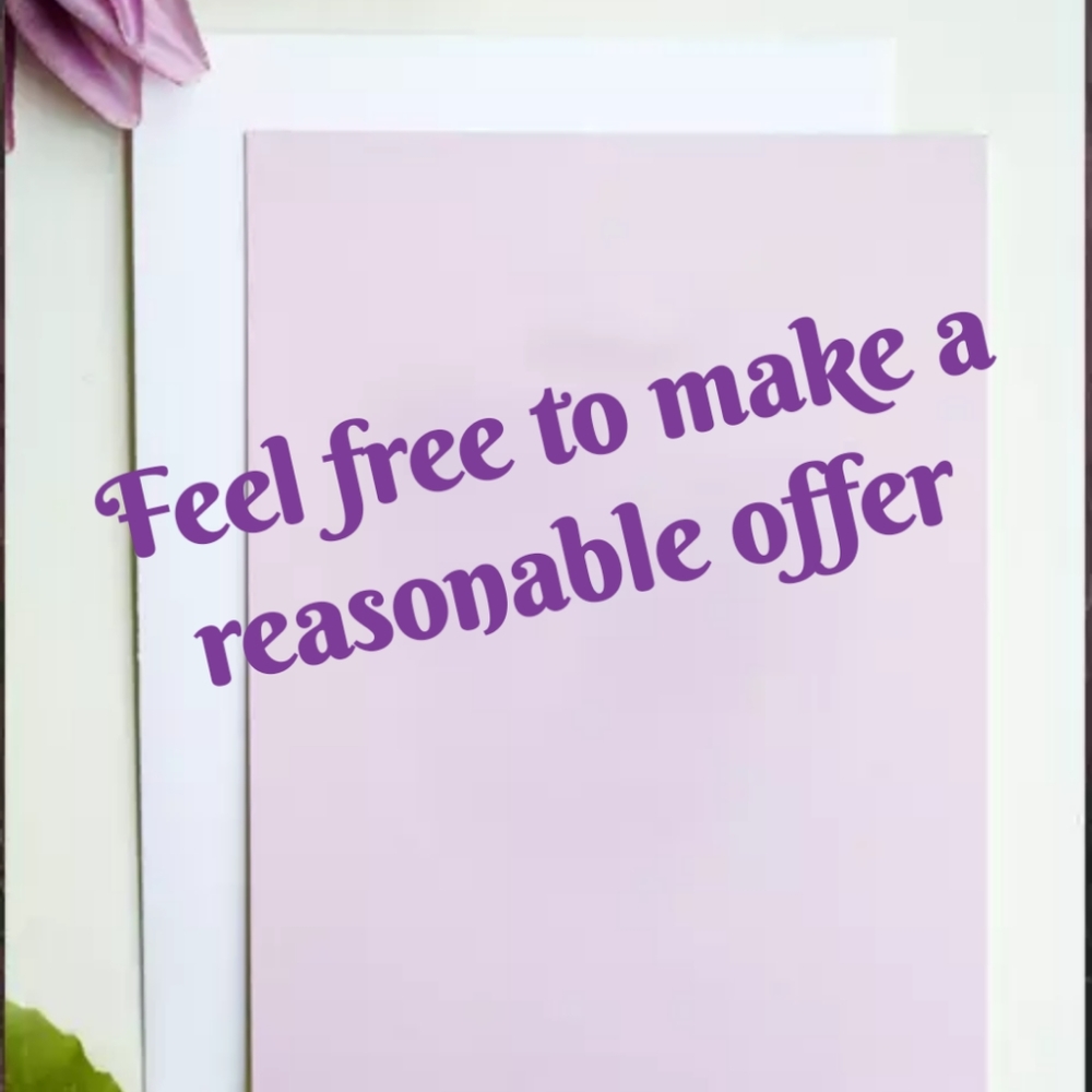 Feel free to make an offer!